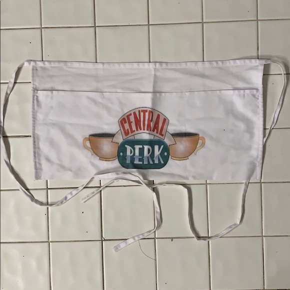 Rachel Green Friends Halloween Central Perk Apron - Picture 2 of 2